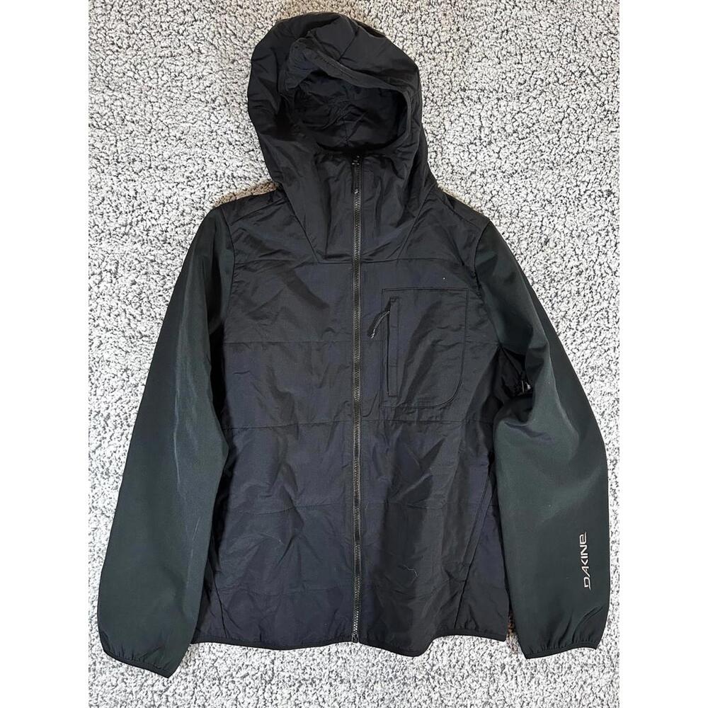 Dakine Unisex Medium Cruiser Insulated Hoodie Jacket Snow Full Zip Black NWT